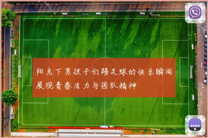 阳光下男孩子们踢足球的快乐瞬间展现青春活力与团队精神