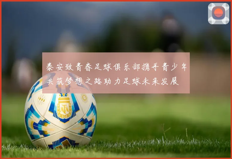 泰安致青春足球俱乐部携手青少年共筑梦想之路助力足球未来发展